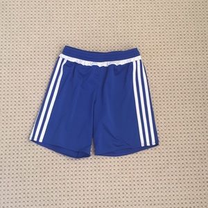 Size Small blue Adidas shorts! Slightly used